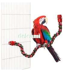 percha de algodon flexible 75 cm x ø30 mm GUACAMAYOS ,YACOS